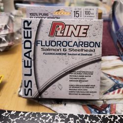 FISHING PLINE FLUOROCARBON 15LB 100 YDS