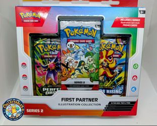 Pokémon TCG First Partner Illustration Collection Series 2 Sealed Box 3 Promo