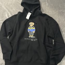 Polo Ralph Lauren Hooded Sweatshirt With Bear Men’s Xl New With Tags