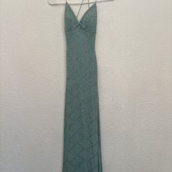 Teal Dress