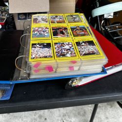 Fleer 91 Baseball Binder Set