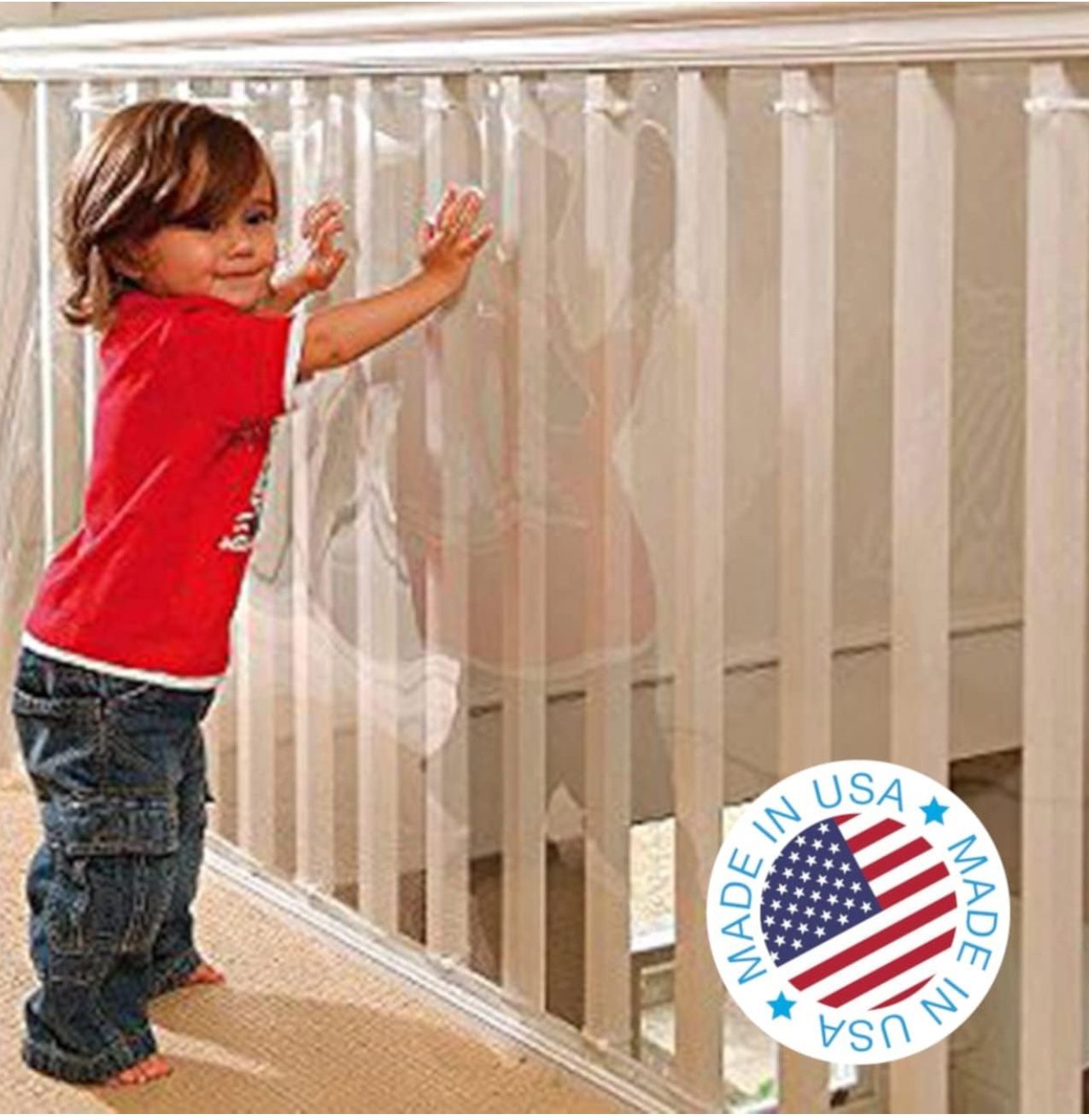 Child/Pet Banister Guard - Indoor/Outdoor  - Stairs/Porch