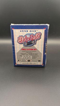Upper Deck 1991 Baseball Final Edition Set