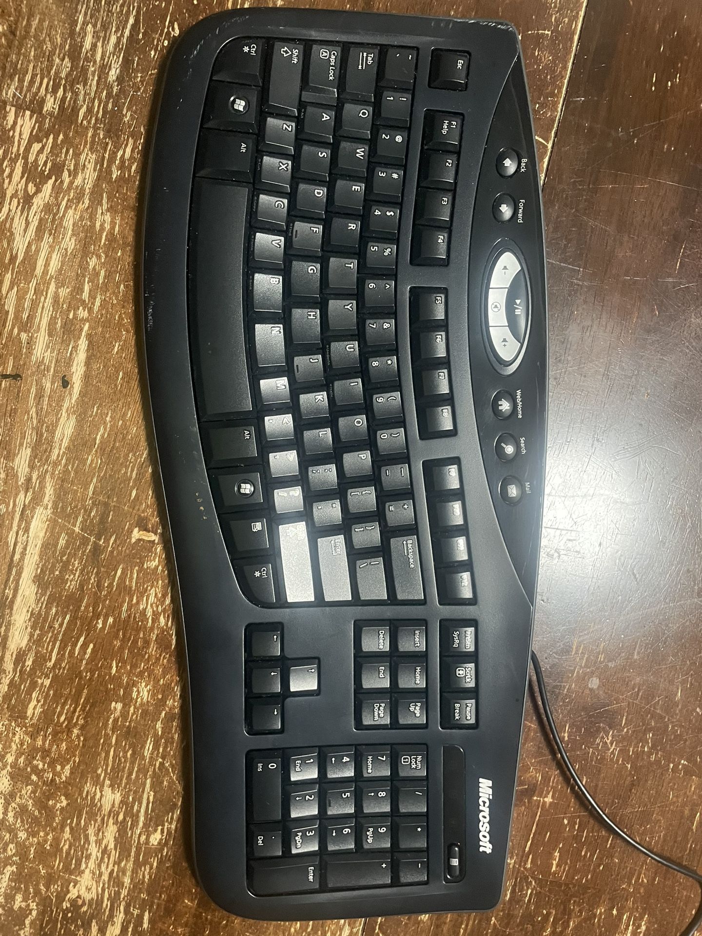 Microsoft Ergonomic Wired Keyboard
