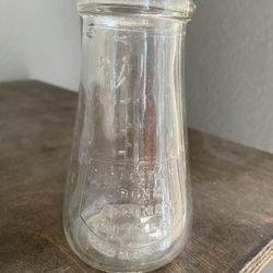 Antique Glass Urine Specimen Jar 