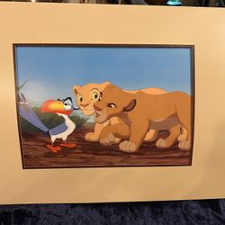 Disney Lion King Lithographs 