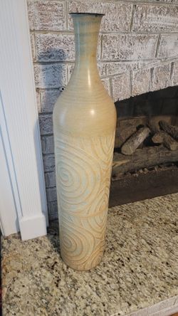 Tall Coastal Vase