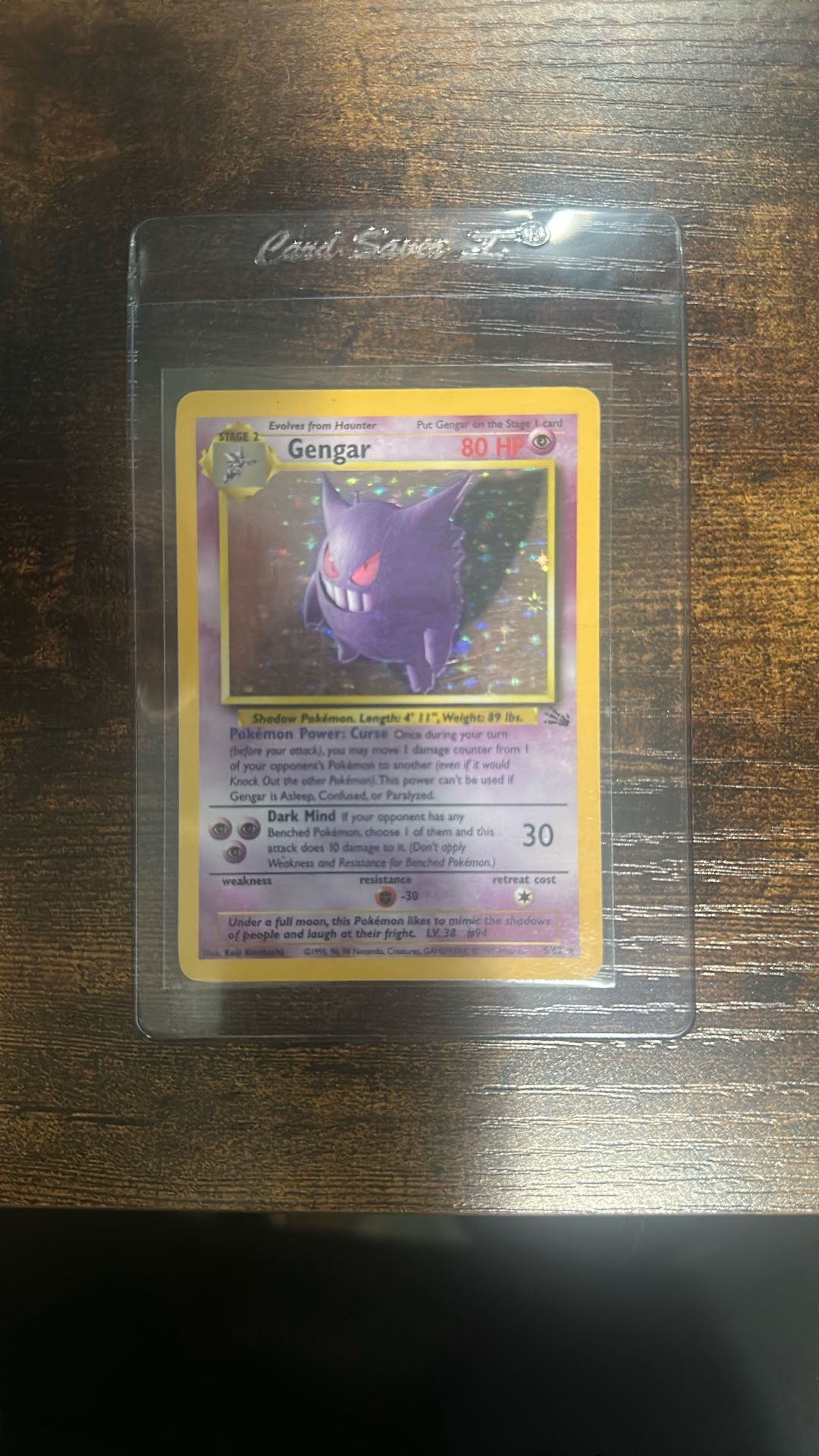 Gengar 5/62 Card