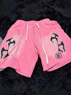 pink hellstar shorts