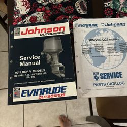 Evinrude Johnson, Service, Manual, And Parts Manual