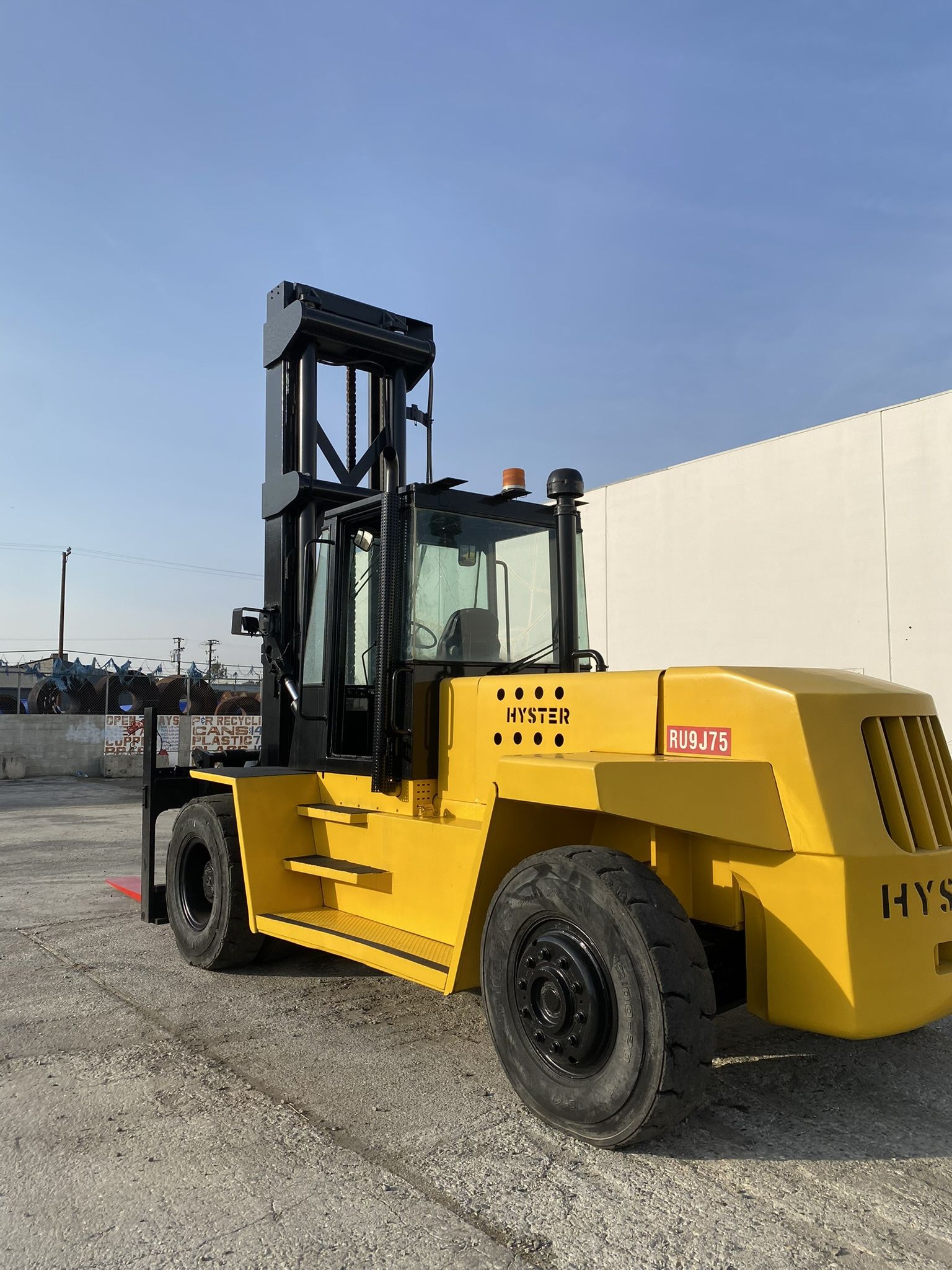 2001 Hyster H360xl 36,000 Lbs Perkins Diesel 96 Forks 3 Speed Auto Trans