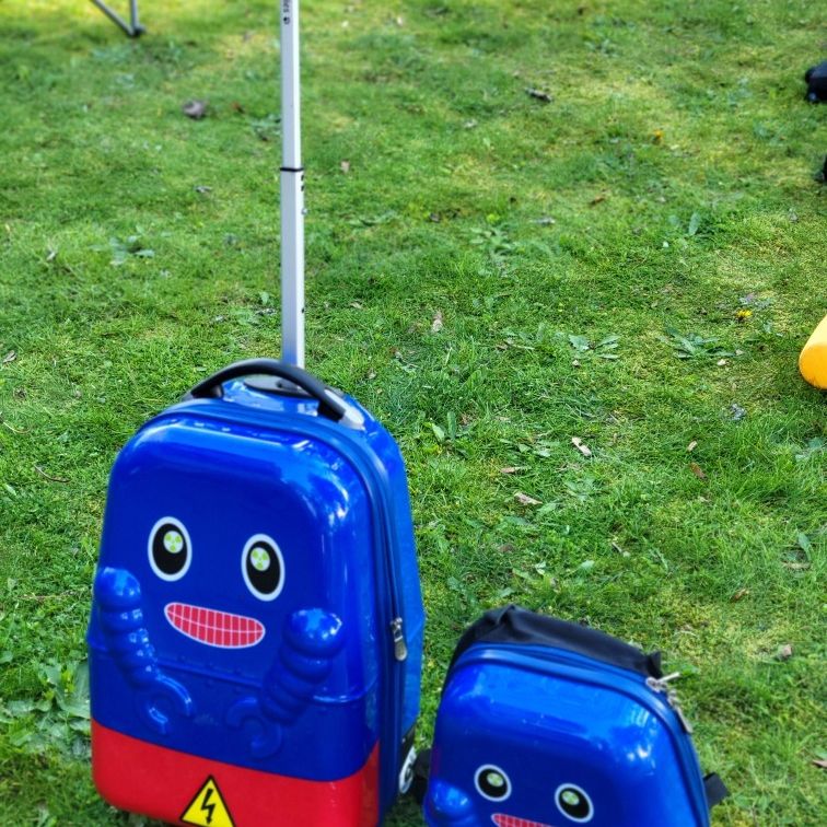 Kids Luggage Set - Travel Buddies Rusty Robot