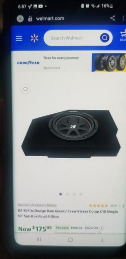 Dodge Ram speaker box