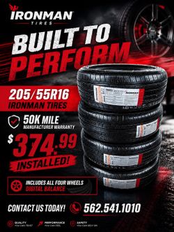 Ironman 205/55R16 Set