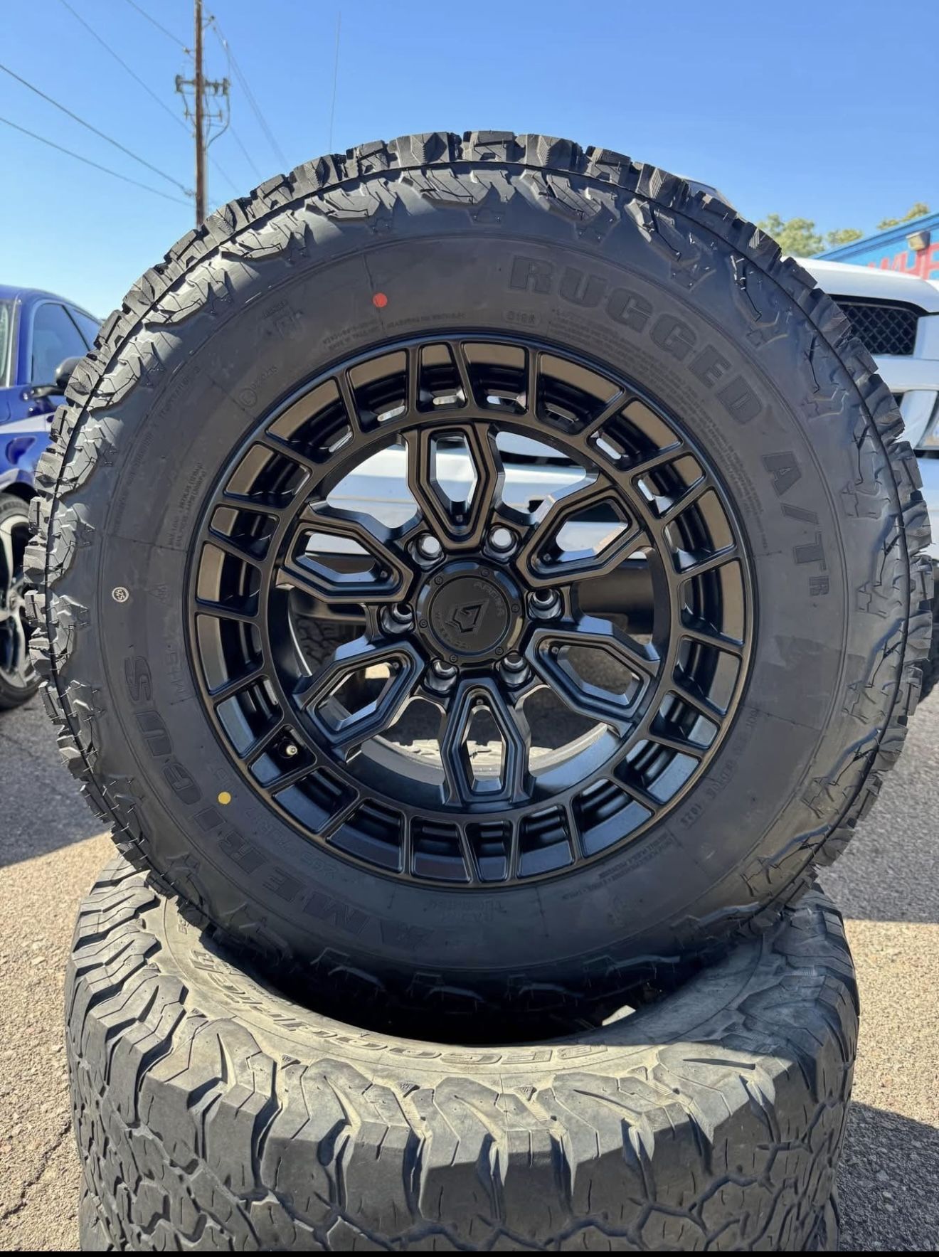 Rines 17x9 Arena Wheels 6x139 Con Llanta 265 70 17 ATR 🤨✔️🔥🔥🔥🔥