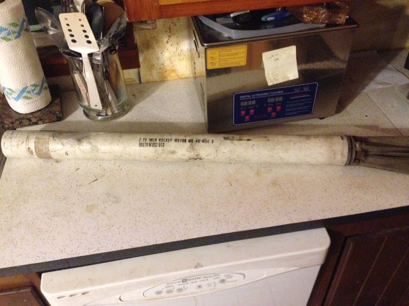 FFAR inert 2.75" rocket