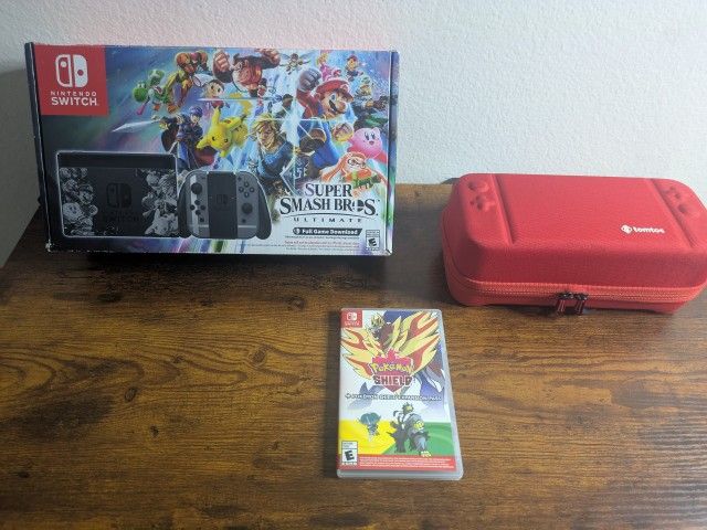 Super Smash Brothers Nintendo Switch Console 