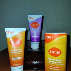 Brand NEW! 🆕    Lumē-Whole Body Deodorant (((PENDING PICK UP TODAY 5-6pm)))