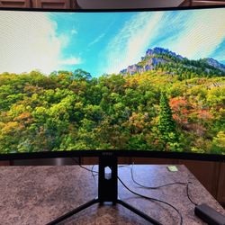 MSI OPTIX MAG 32” 1080p curved monitor