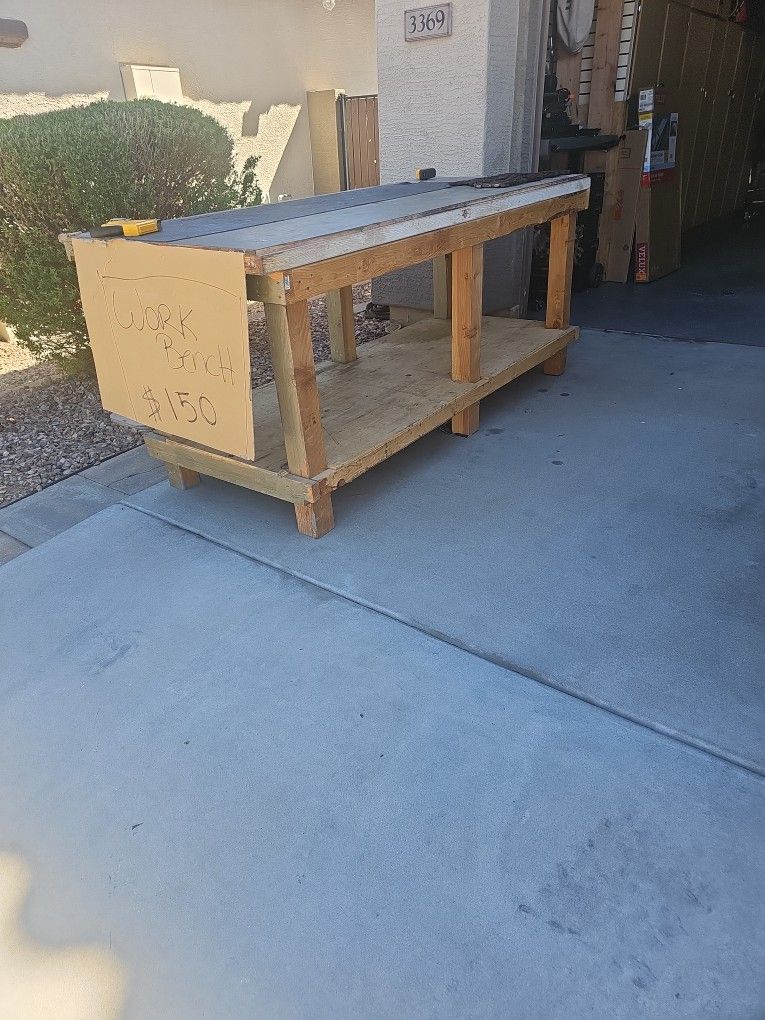 Solid Handbuilt Workbench
