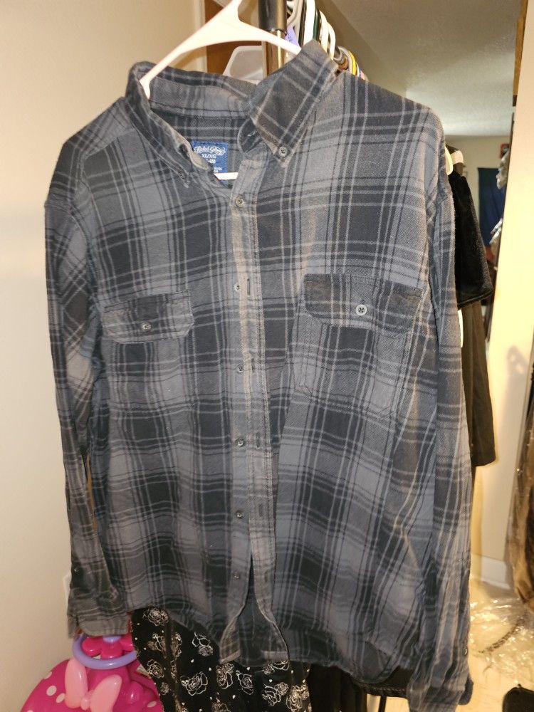 Men's Faded Glory Flannel Size XL 