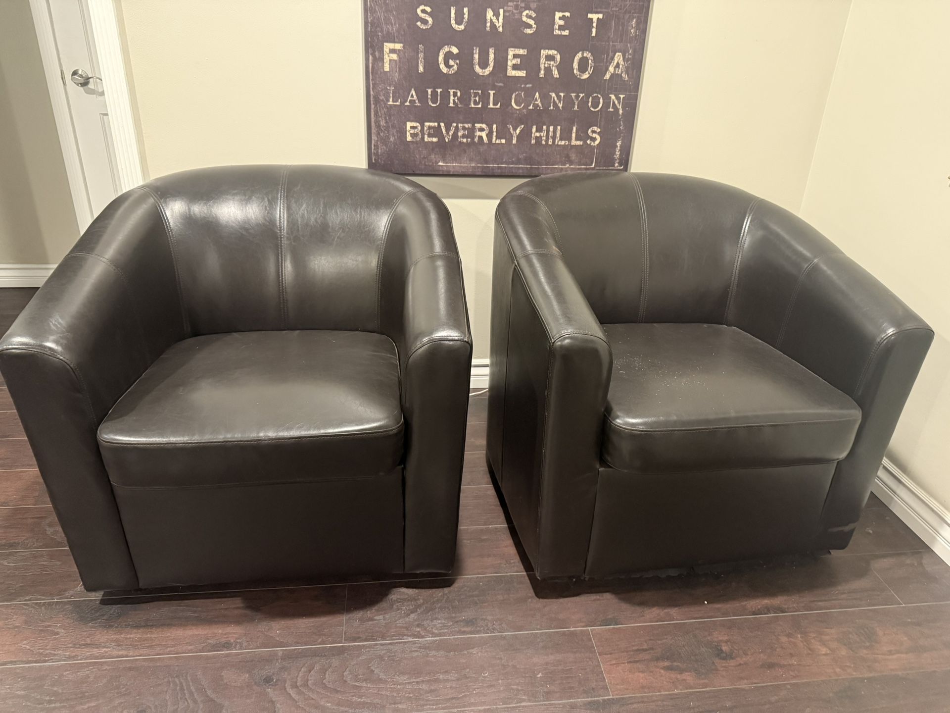 Leather Chairs