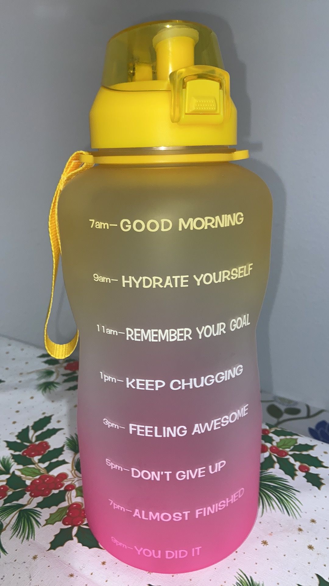 New 128oz Water Bottle
