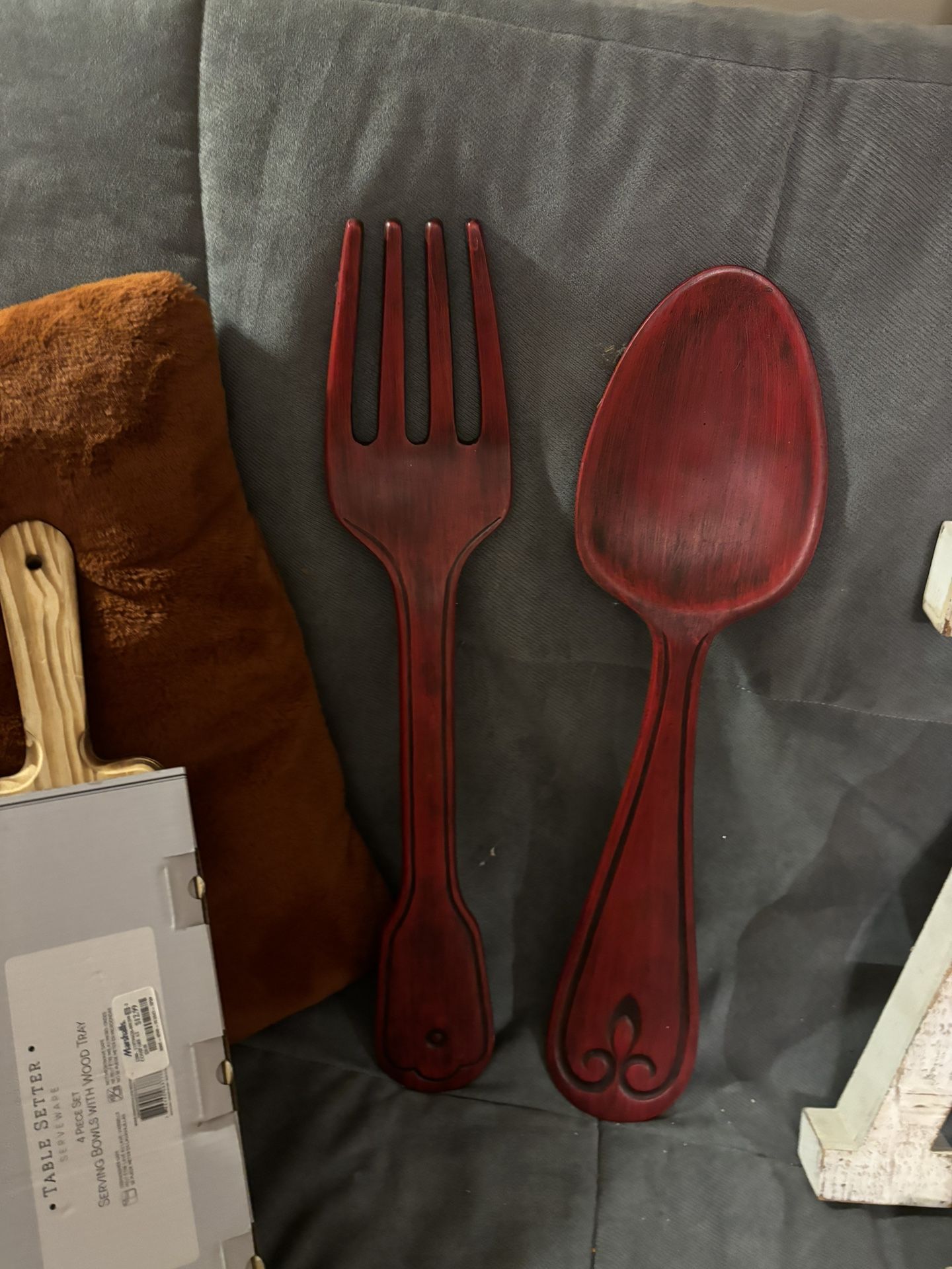 Giant Fork & Spoon