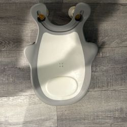 Portable Baby Bath Aid Multifunctional Infant Bath Basin Adjustable for Home Use on Counter Sink or Bathtub 