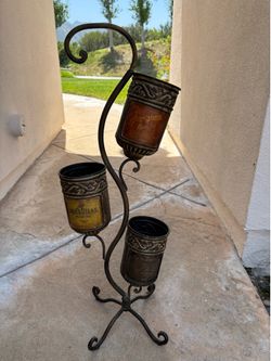 Decorative wine holder