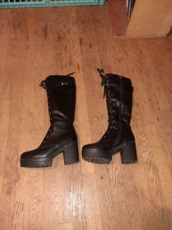 Knee high boots