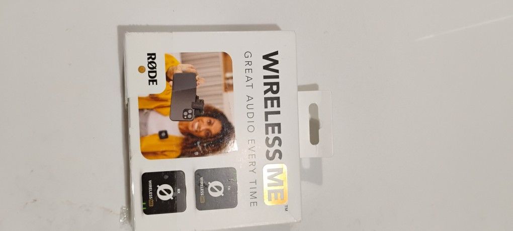 Brand new Rode wireless ME compact microphone system still in the box and never used.