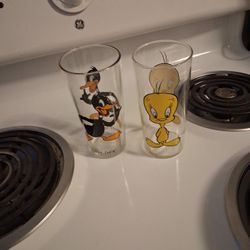 Two Pepsi Cola Collecters Series Glasses