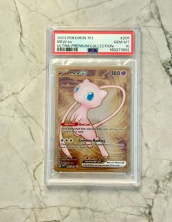 PSA 10 Mew ex #205 - Pokémon 151 Ultra-Premium Collection