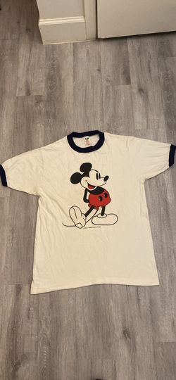 Walt Disney Productions T-shirt Unisex Size Large Vintage 80s Single Stitch 