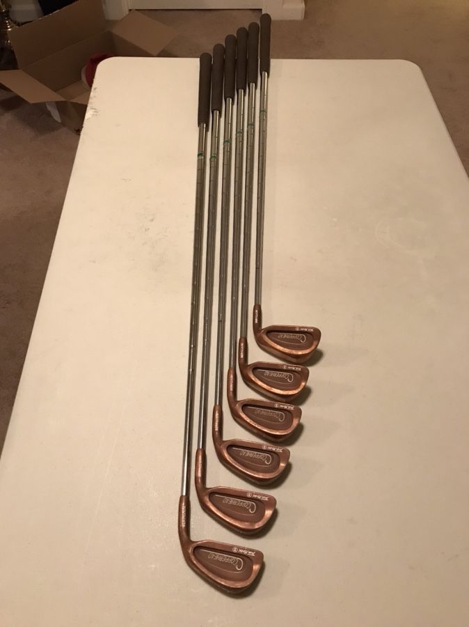 Tour Model II Copperhead Beryllium golf irons