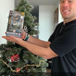 Zach Ertz Autographed Action Figure 