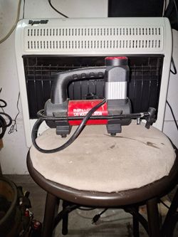 Mini air compressor.