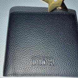 DIOR Oblique Prive Bifold Wallet Icons Calfskin