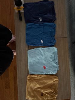 Nike t shirts. Size Large. 4 of them