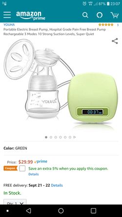 Portable Electric Breast Pump