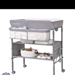 Maydolly Portable Changing Table With Storage Space