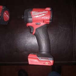 New Milwaukee M18 Fuel 4th Generation 1/4 Hex Impact Tool Only