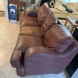 Free Leather Couch