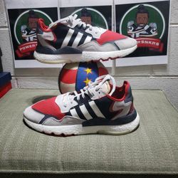 ADIDAS NITE JOGGER SCARLETT 