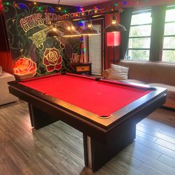 Pool table 7ft
