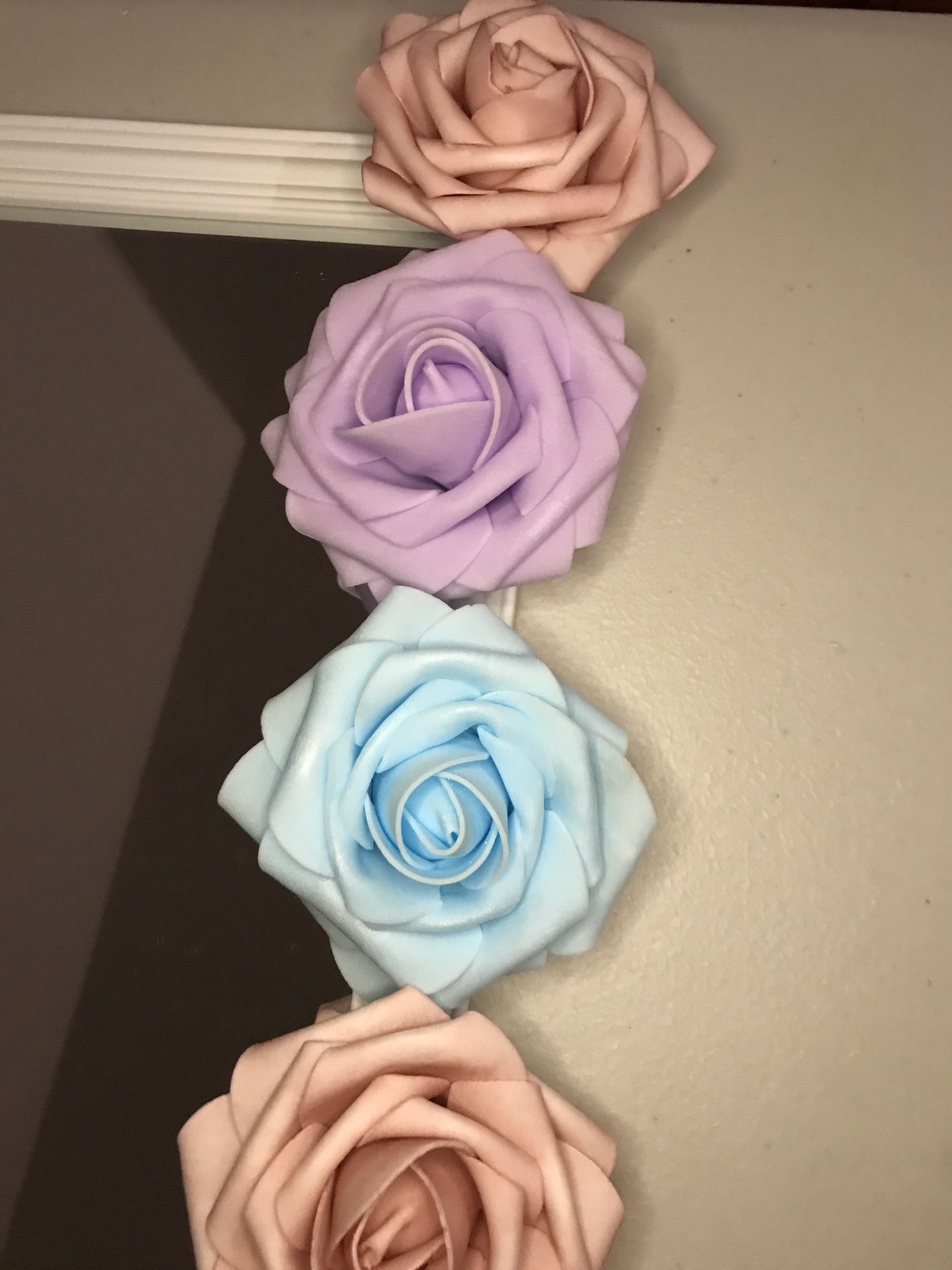 Pastel flowers