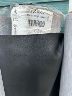 Vinyl rolls black and gray