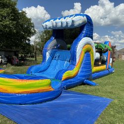 Obstacle Course Waterslide 