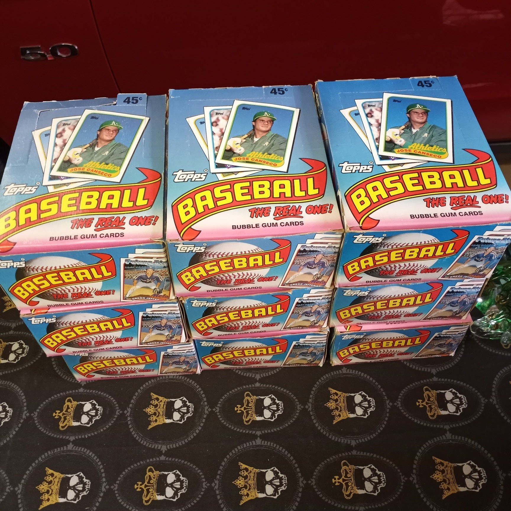 Topps Baseball Cards 1989 Boxes of 48